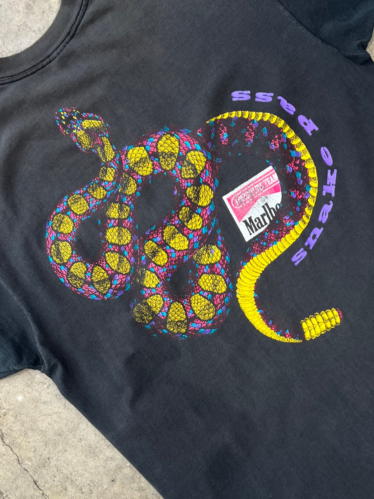 90s Marlboro Snake Pass Single Stitch Tee