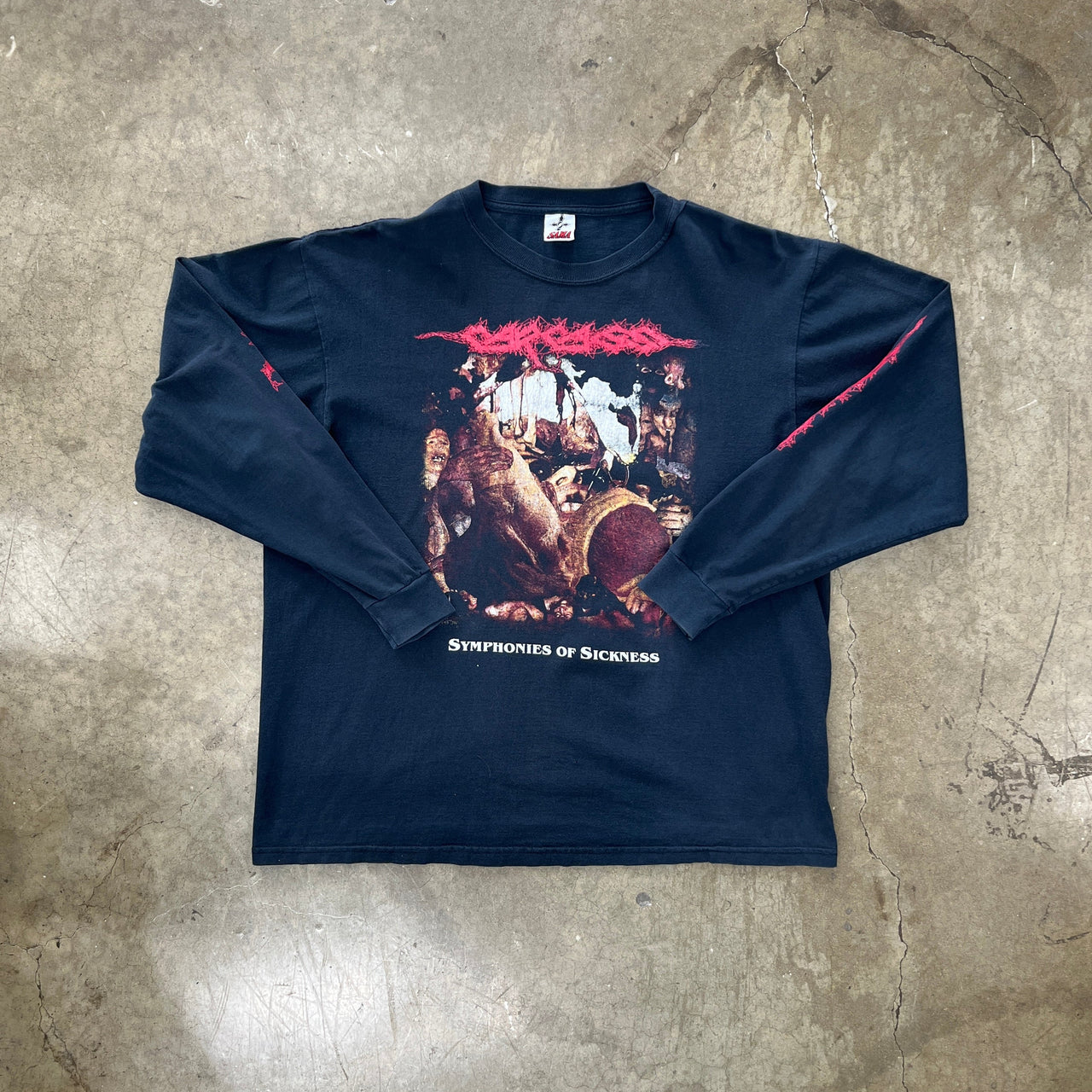 90s Carcass Symphonies of Sickness SAMA Band Long Sleeve