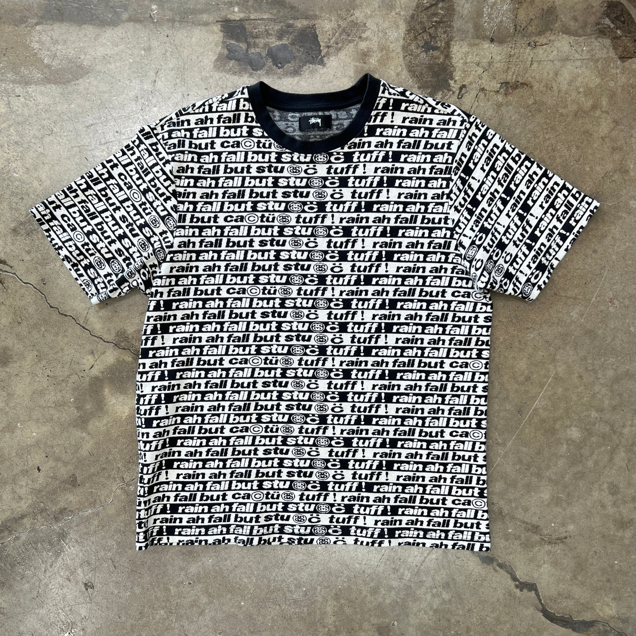 Stussy x Cactus Plant Flea Market Jacquard Rain Ah Fall Tee