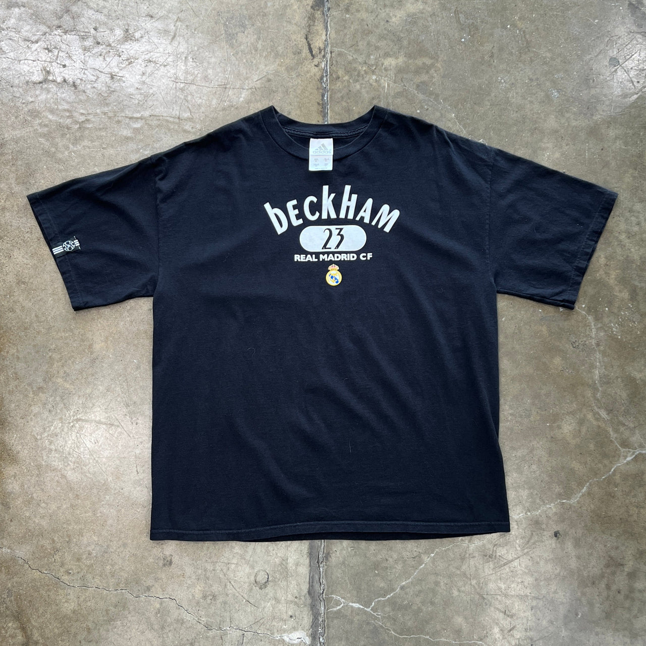 2005 Adidas Real Madrid David Beckham Tee