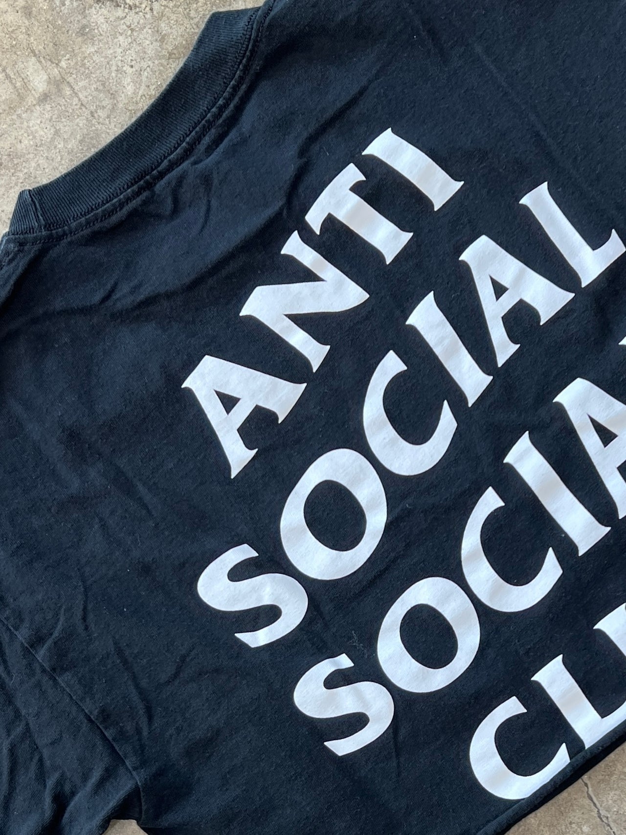 Anti Social Social Club ASSC Logo Cut Tee