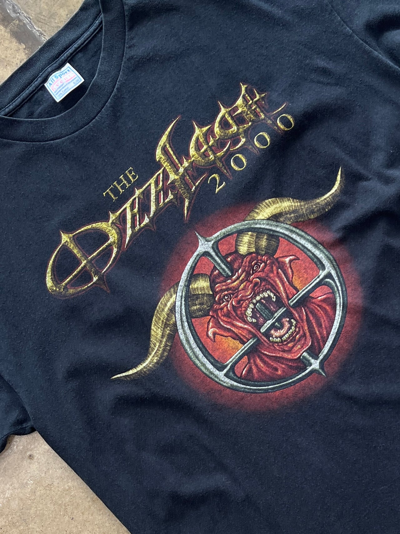 2000 Ozzy Osbourne Ozzfest Pantera Incubus Band Music Festival Tee