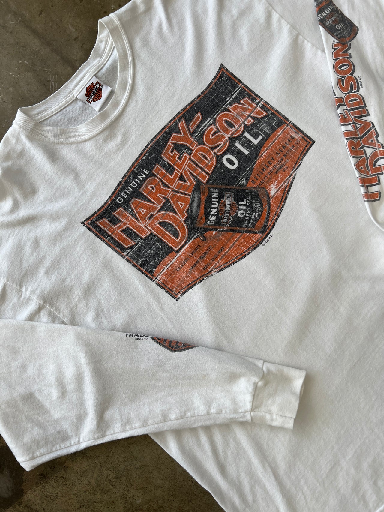 Harley Davidson San Antonio Texas Long Sleeve Tee