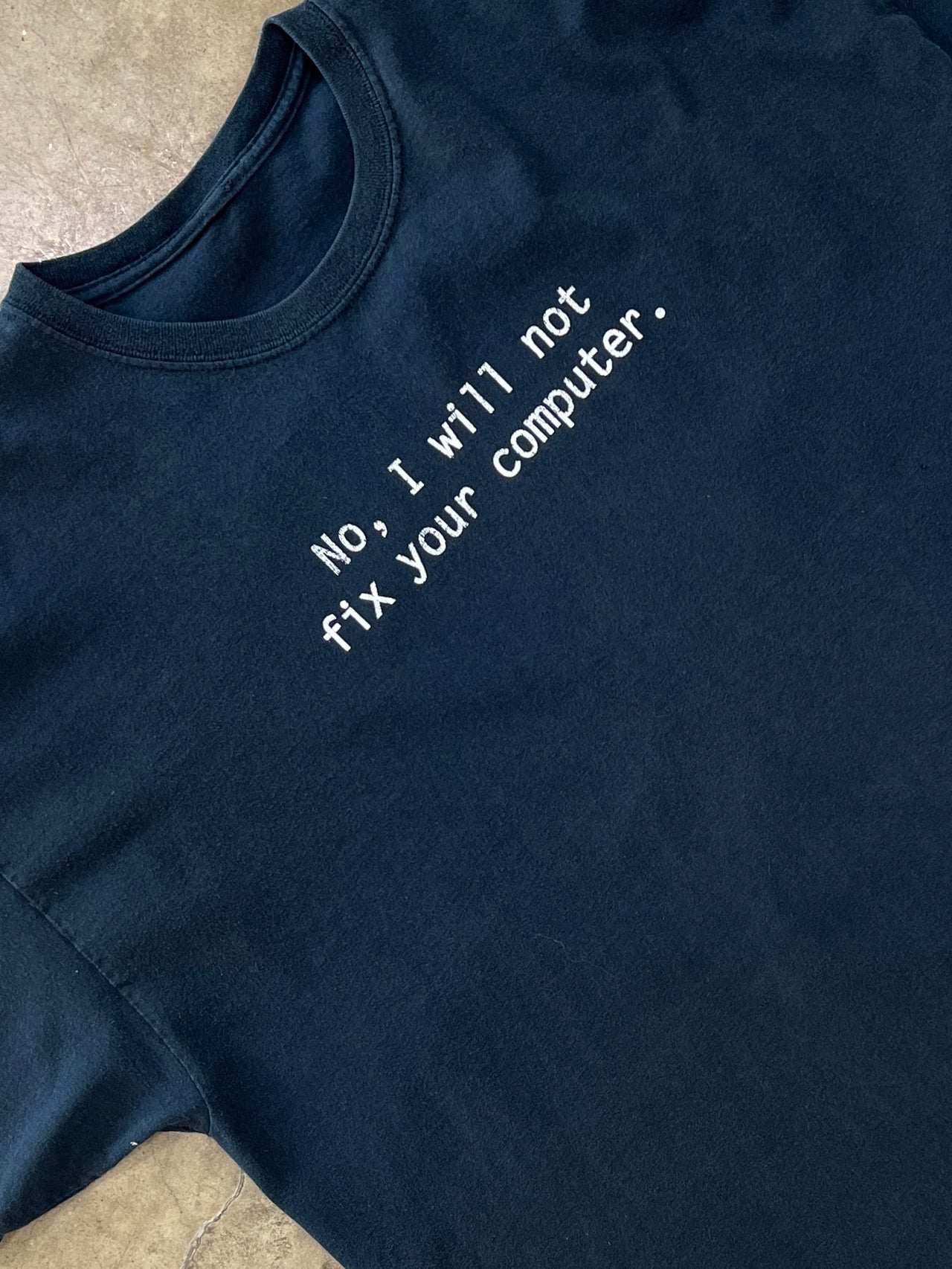 Not Fix Computer Tech Graphic Tee