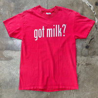 Vintage got milk? Campaign Dairy Farmers Cow Tee Medium