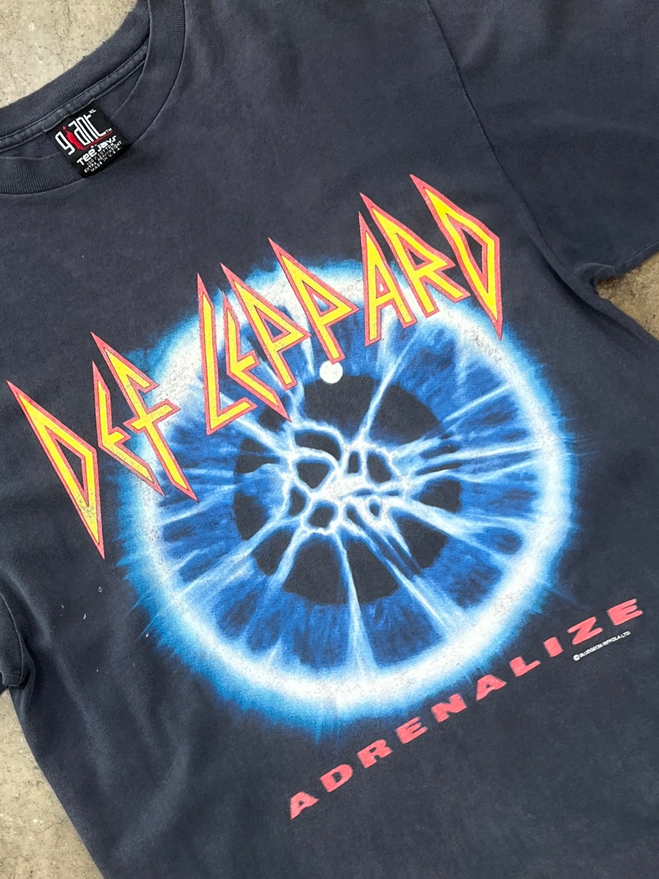 1992 Def Leppard Adrenalize Single Stitch Giant Tee