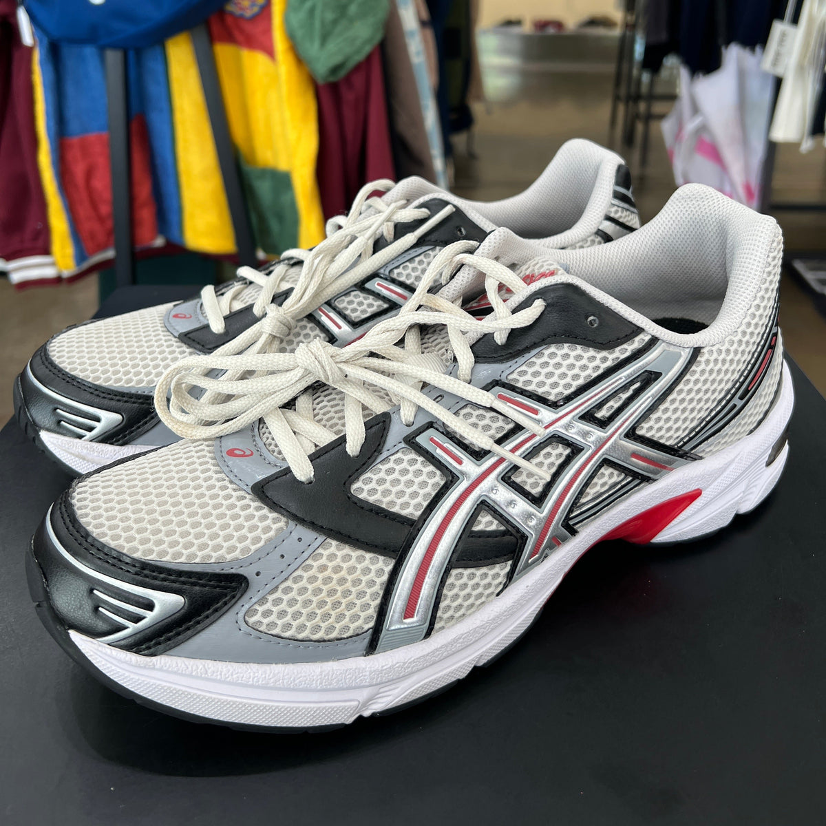 ASICS Gel-1130 Smoke Grey Pure Silver Red (2022)