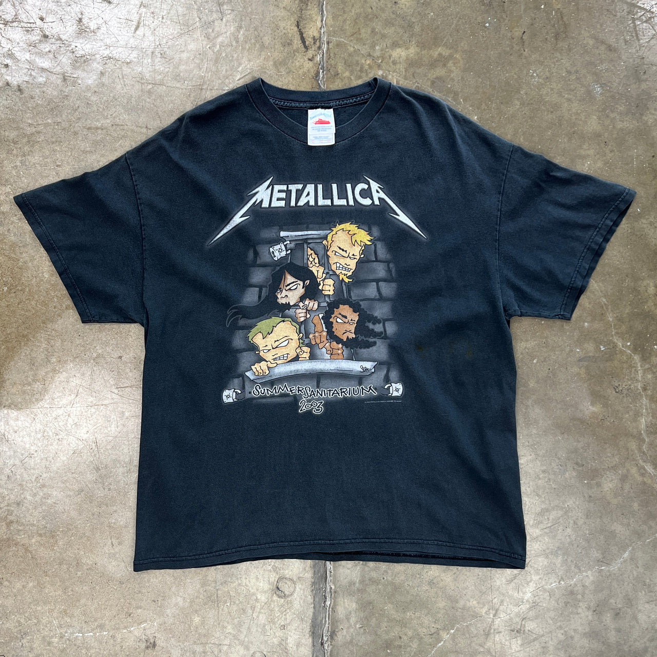 2003 Metallica Summer Sanitarium Tee