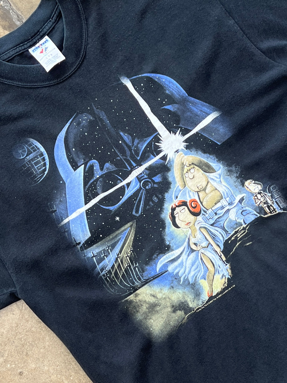 Family Guy Star Wars Meg Chris Lucasfilm Movie TV Tee