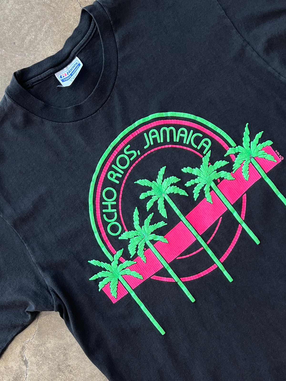 Ocho Rios Jamaica Single Stitch Tee