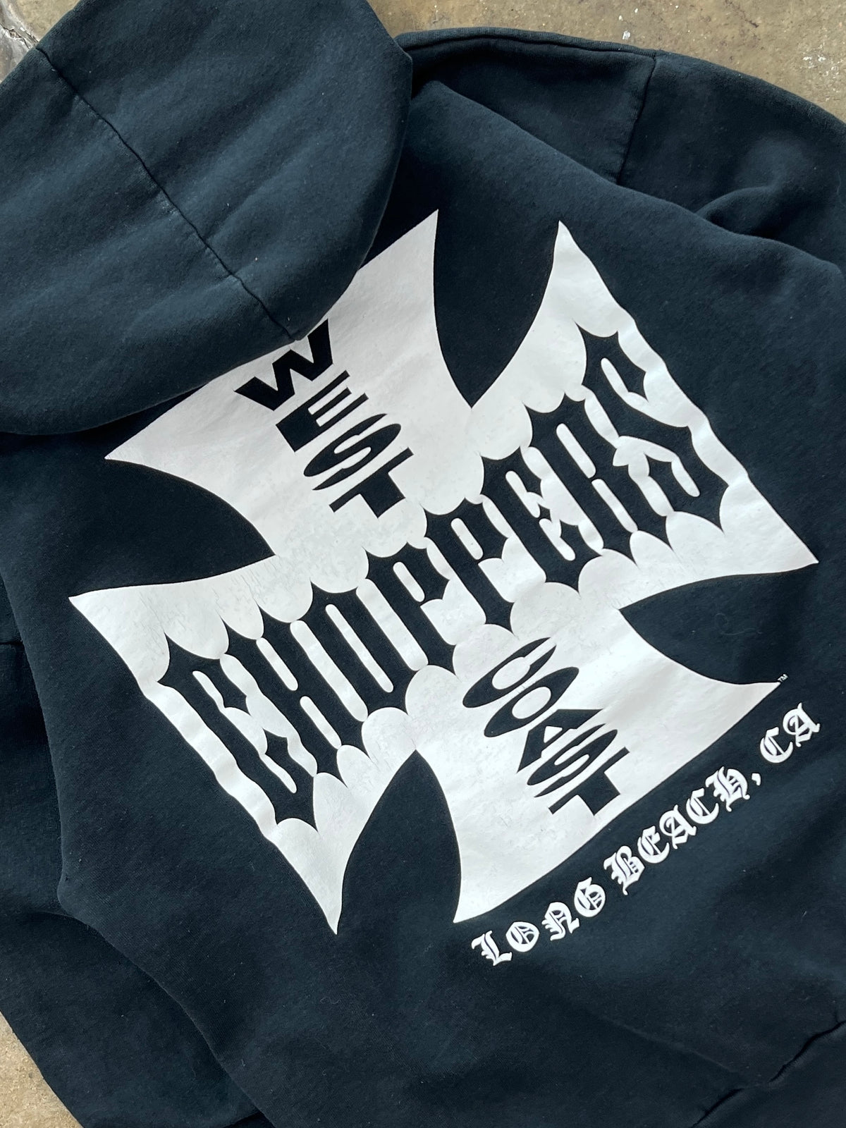 West Coast Choppers Cross Logo Hoodie