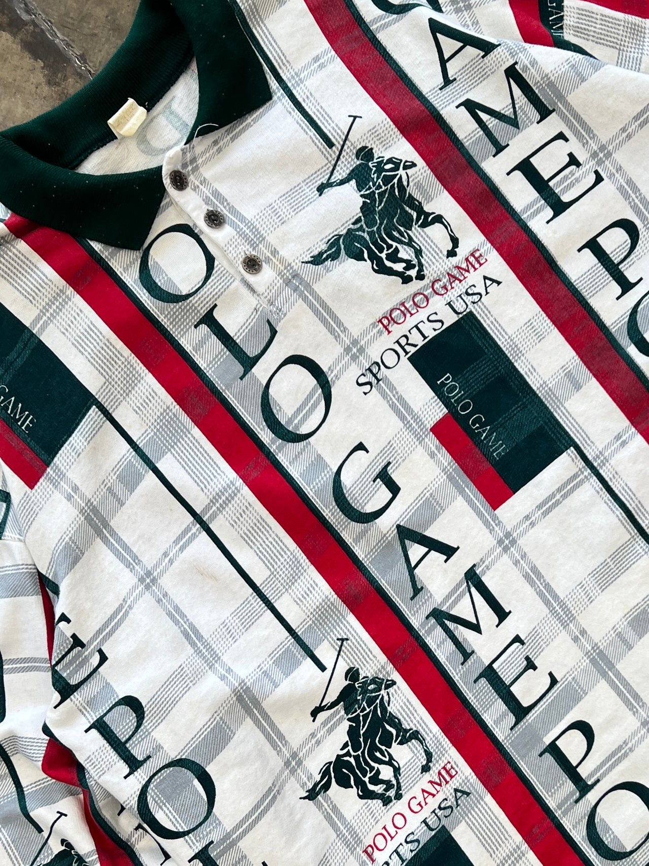 AOP Ralph Lauren Polo Sports BOOT LS Rugby Shirt