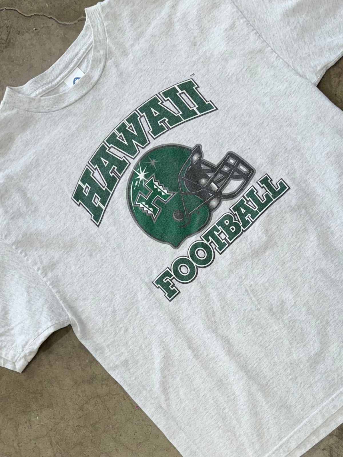 Hawaii Football Helmet Tee