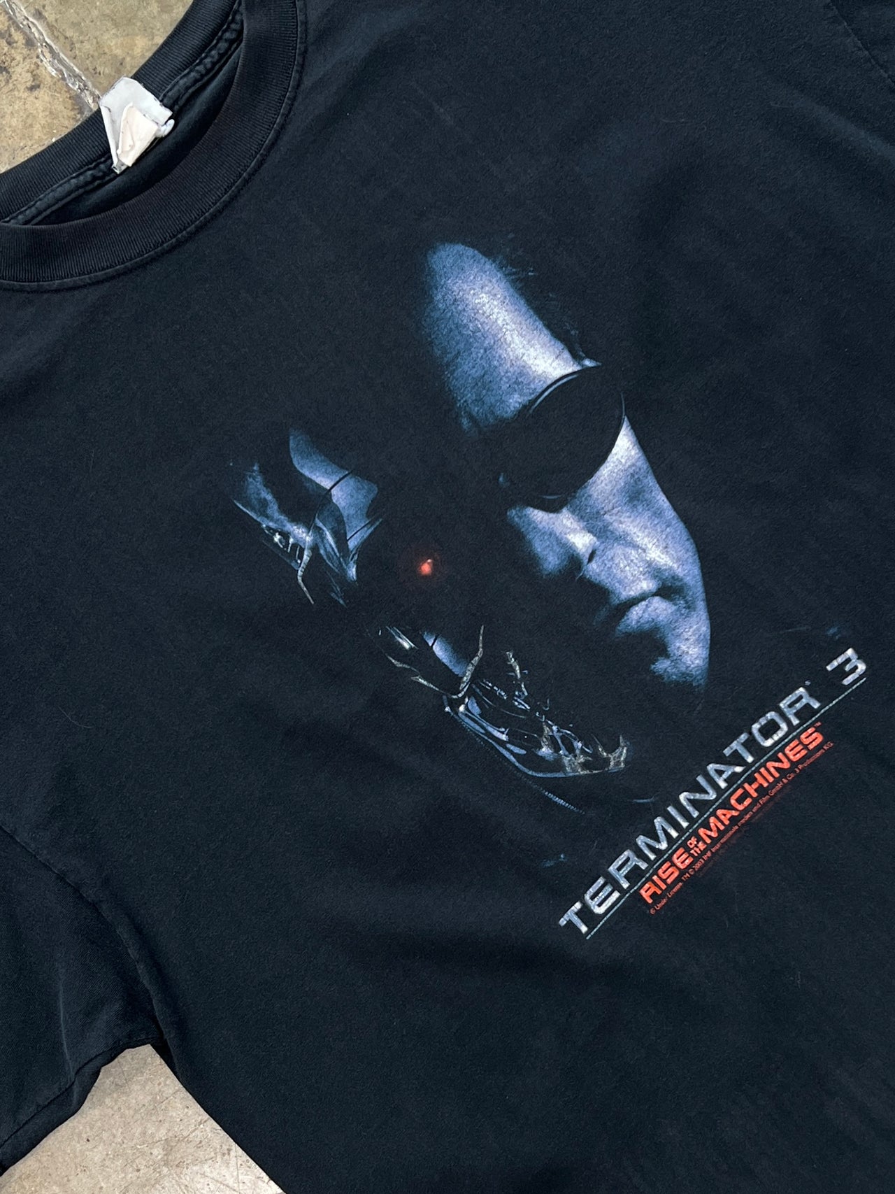 2003 Terminator 3 Rise of the Machine Movie Promo Tee