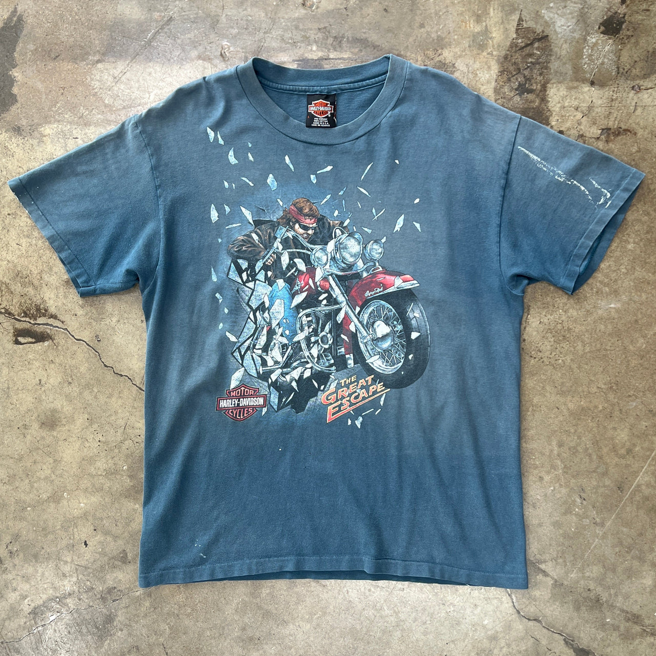 Harley Davidson Breakthrough Motorcycle New York Great Escape Tee