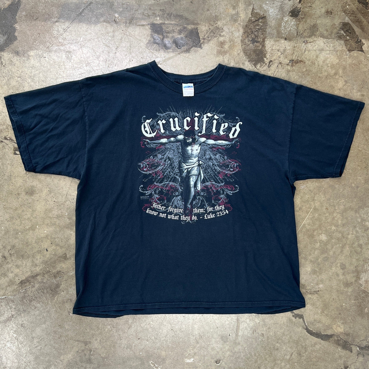 Jesus Crucified Religious Cross Kerusso Tee