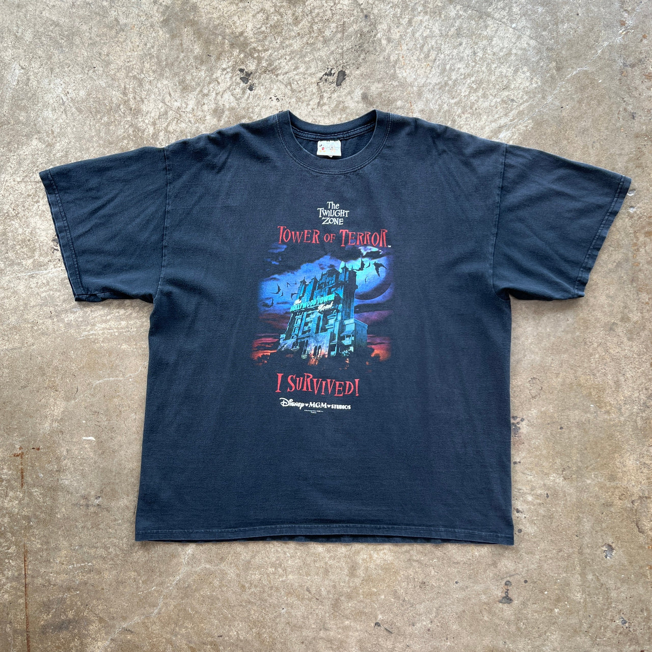 Disney The Twilight Zone Tower of Terror I Survived Tee
