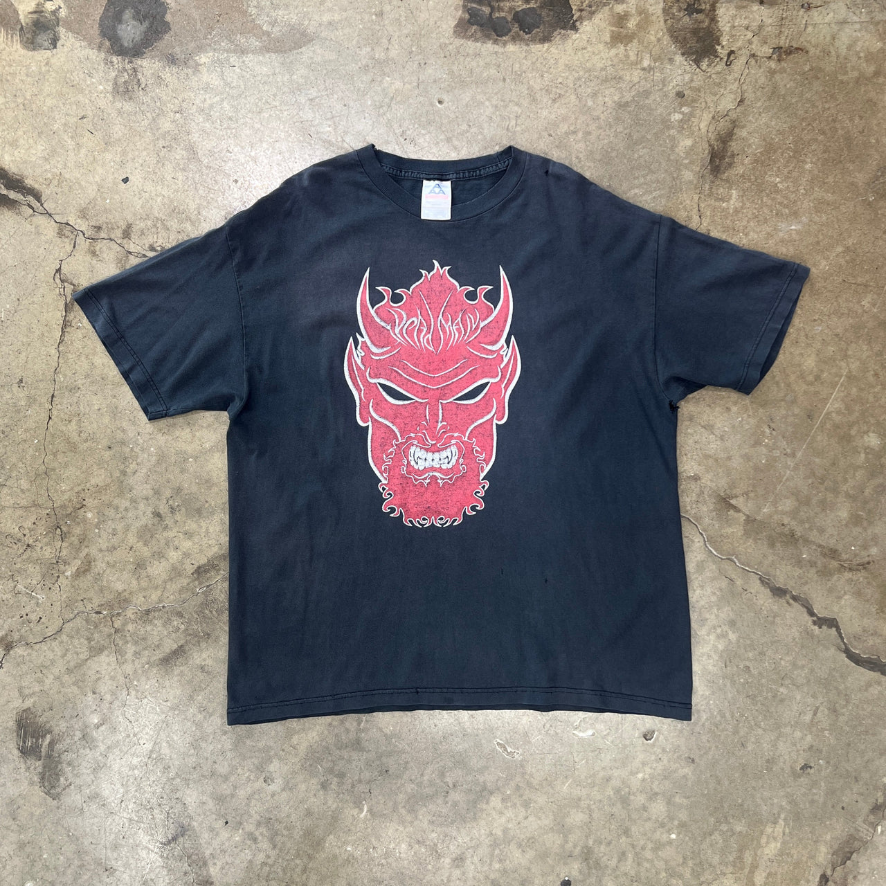 2002 WWE Undertaker Big Evil Wrestling Tee