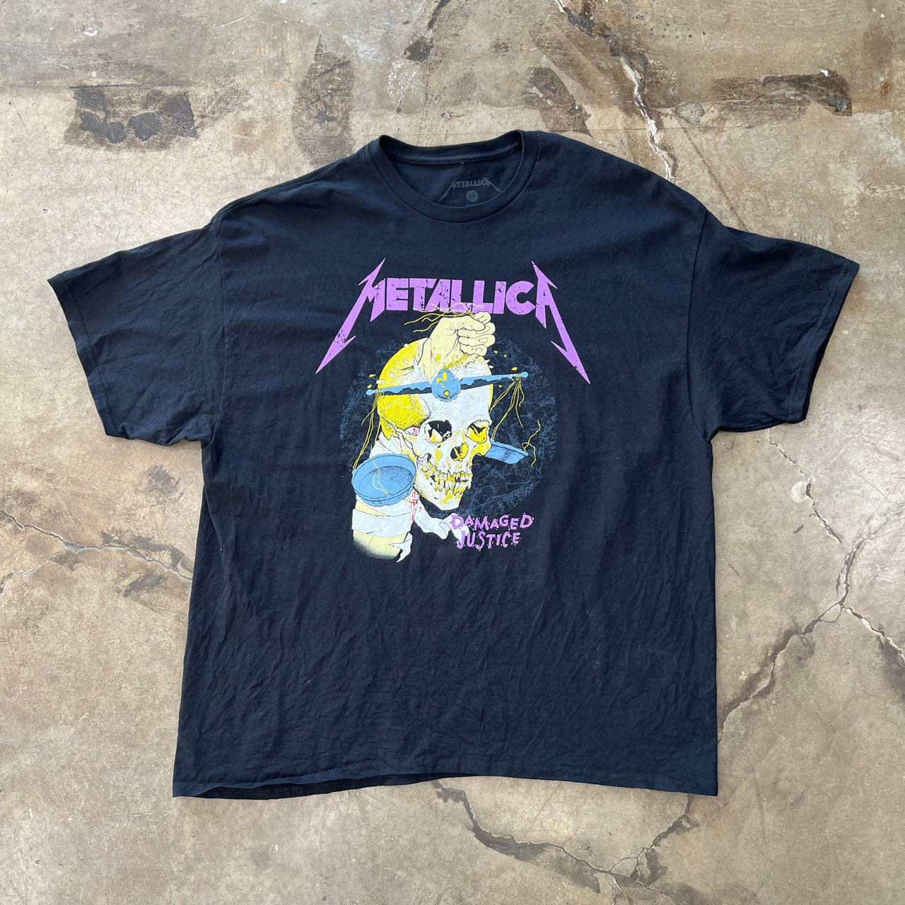 Metallica Hammer of Justice Tee