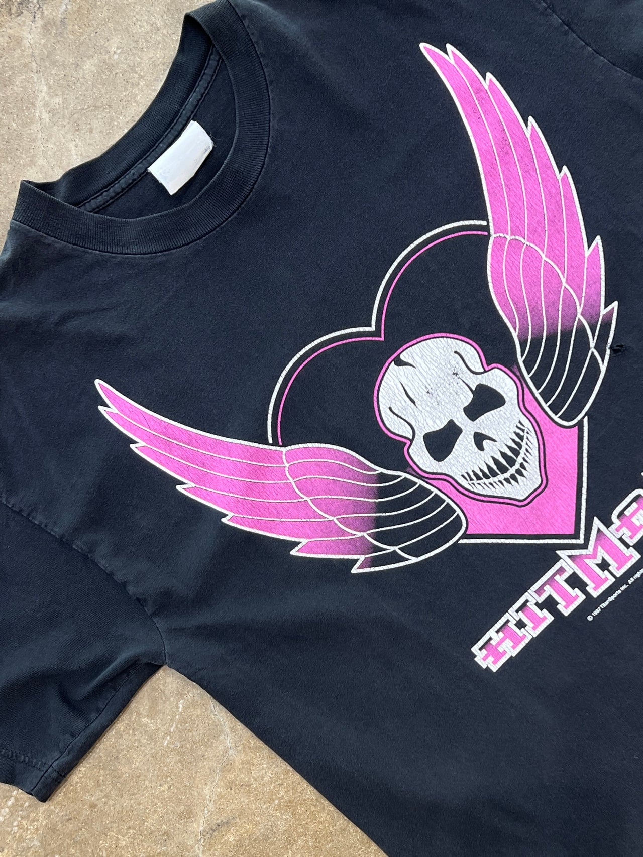 WWE 1997 HitMan Bret Hart Wrestling Tee