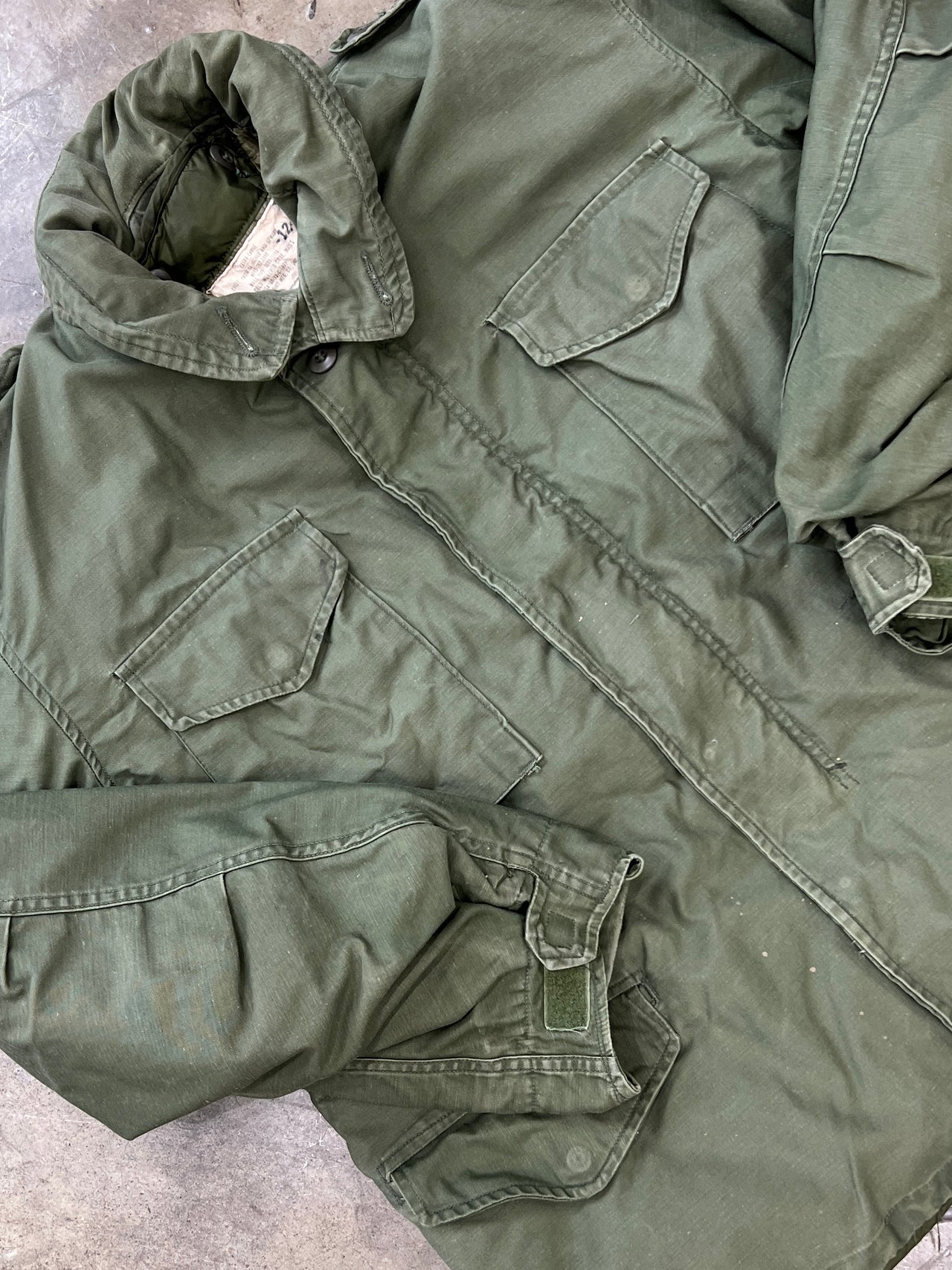 Army Multi Pocket Jacket Green