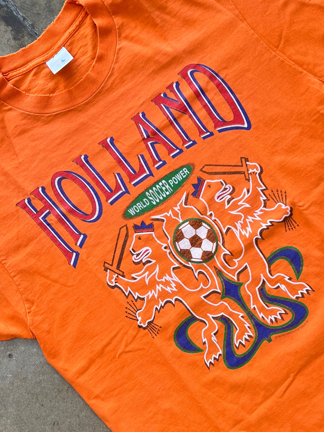 1994 World Cup USA Netherlands Holland Crest Soccer Tee