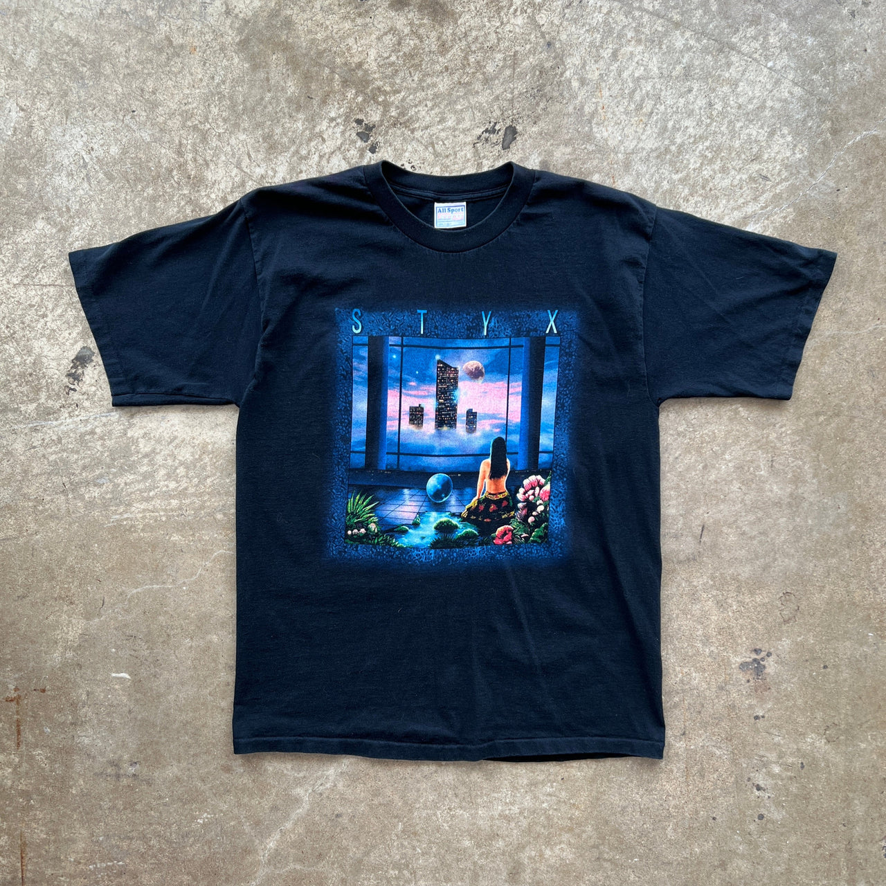 1999 Styx Brave New World Tour Tee