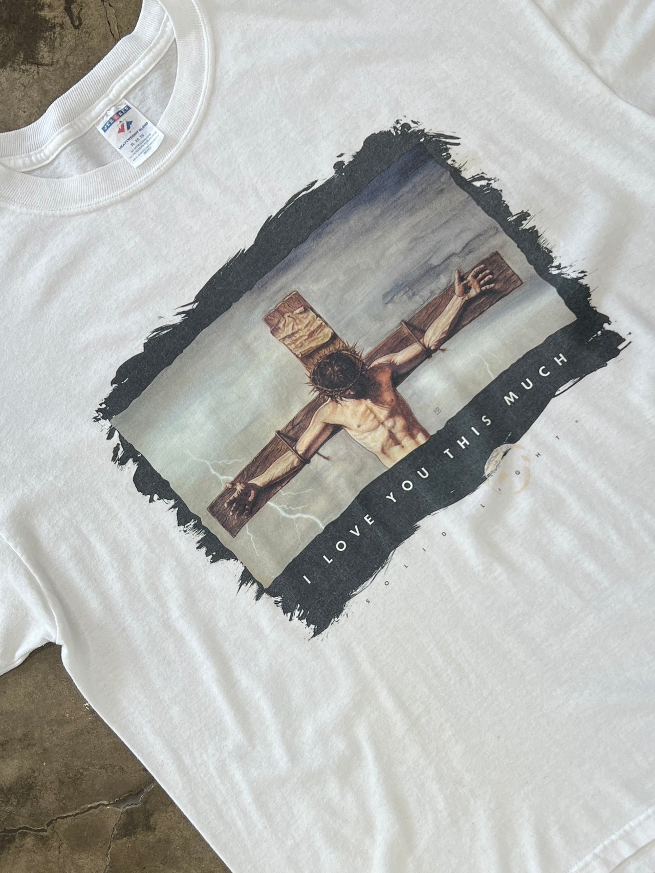 Jesus on the Cross Love You This Much Tee