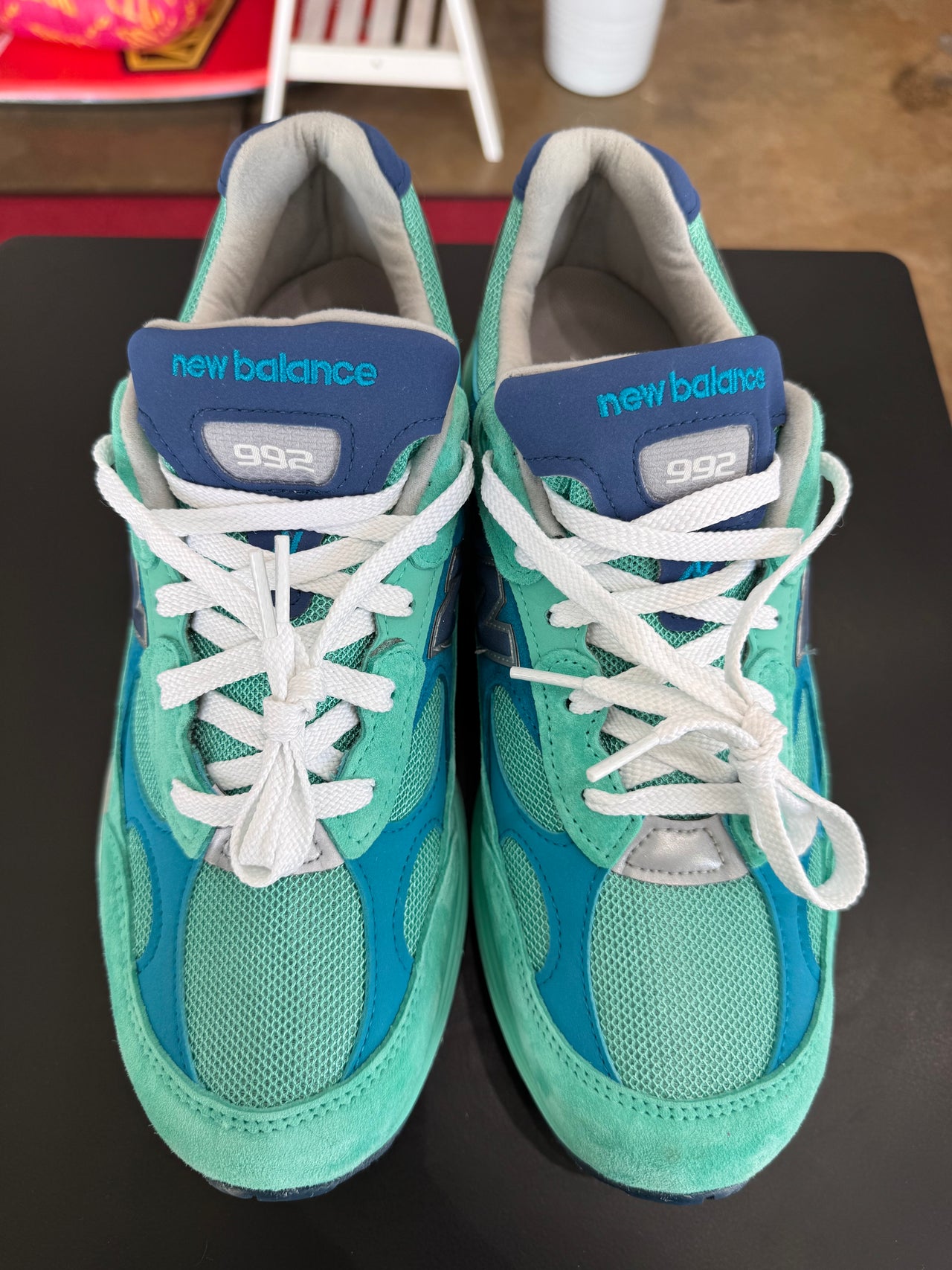 New Balance 992 MiUSA Blue Silver Metallic (2021)