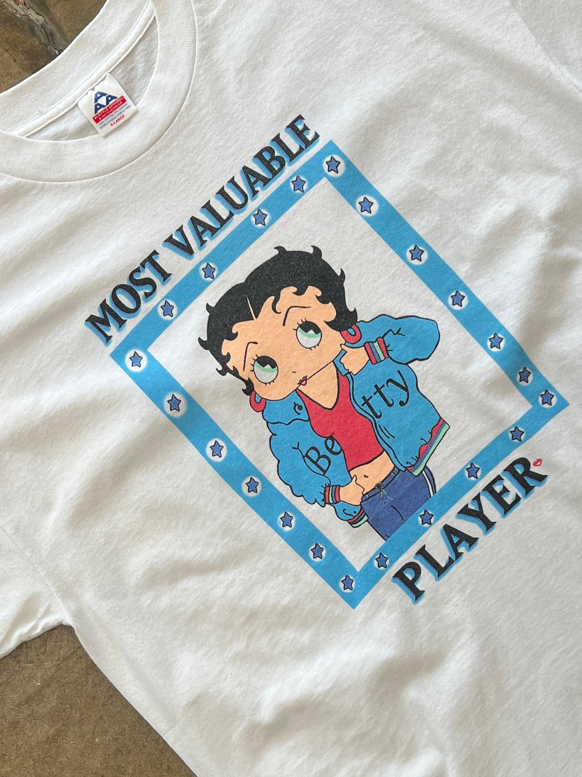 Betty Boop Most Valuable Player Tee