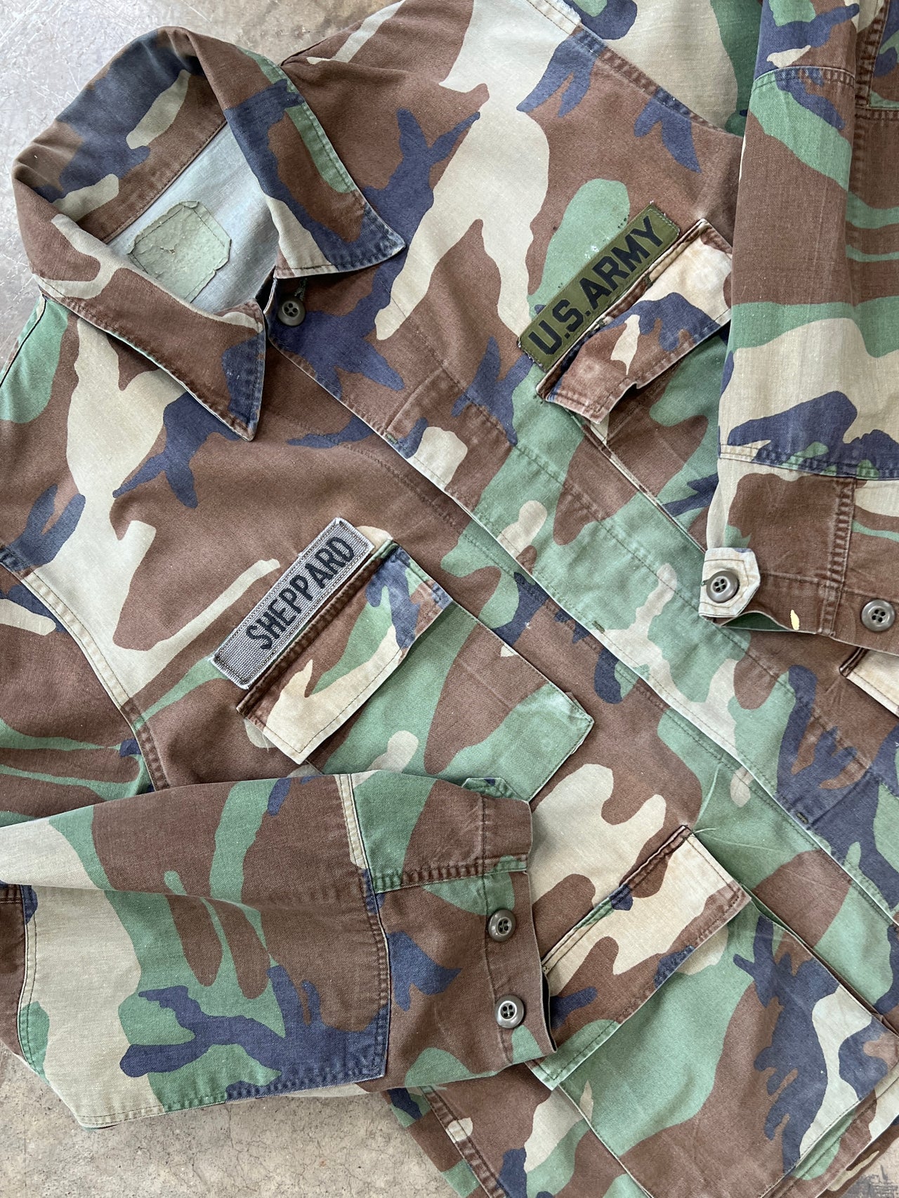 US Military Army Shepherd Camo Jacket