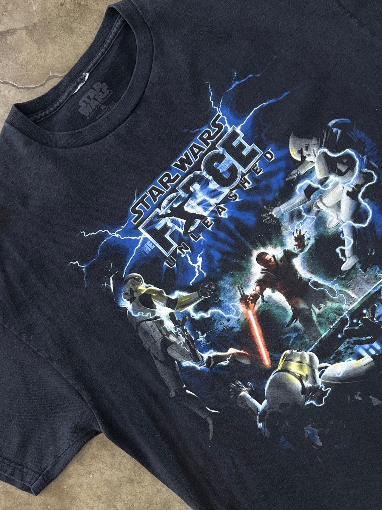 2008 Star Wars Force Unleashed Video Game Tee