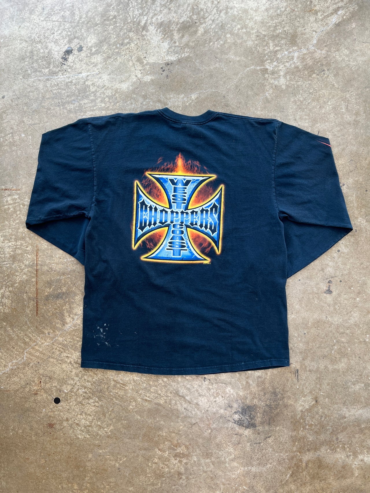2000 West Coast Choppers For Life Chest Piece LS