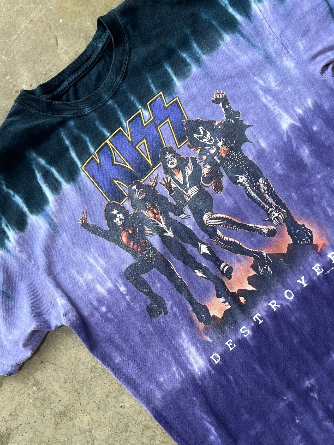 2005 Kiss Destroyer Due Band Tee