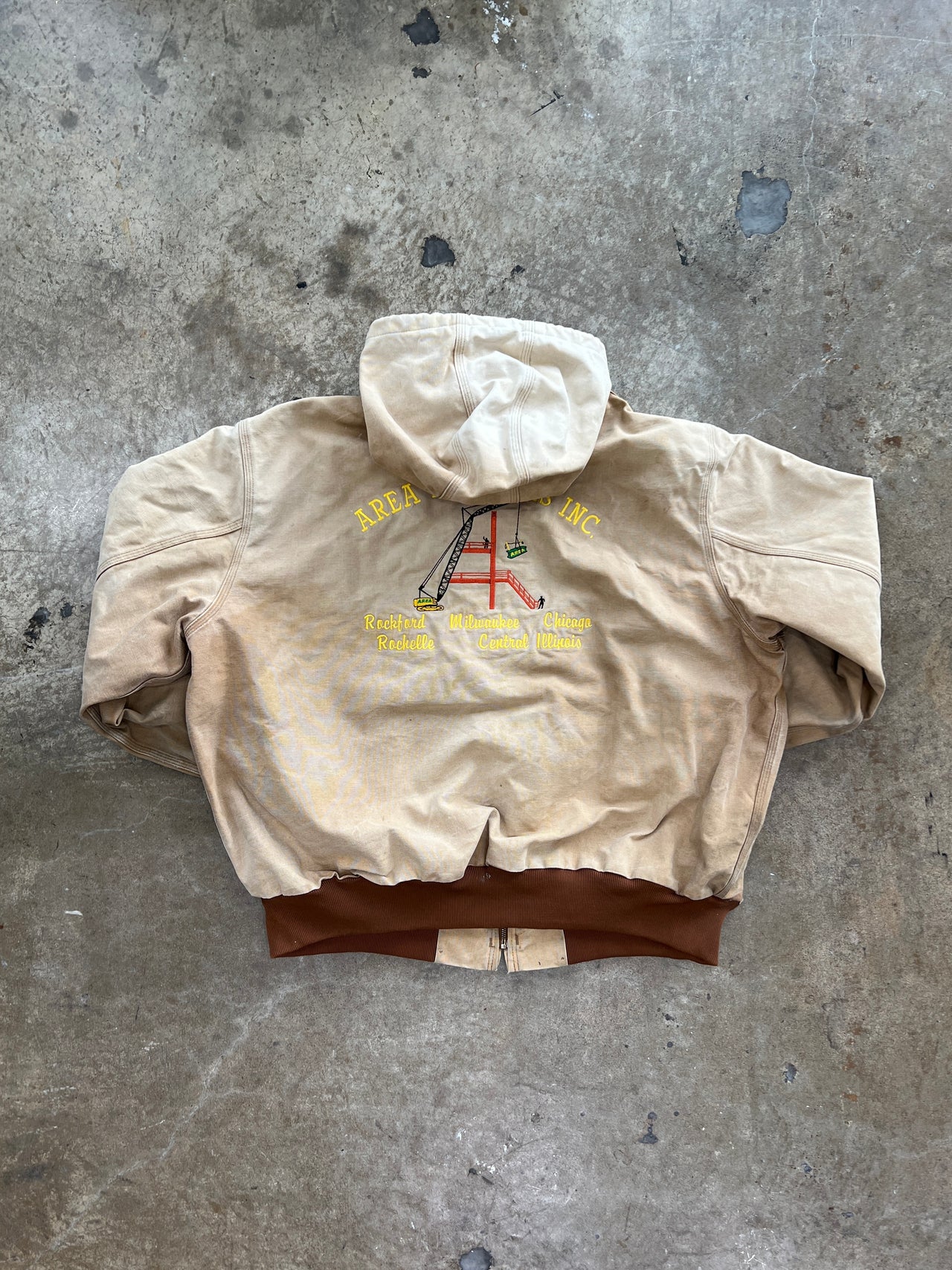 Carhartt Area Erectors Work Jacket