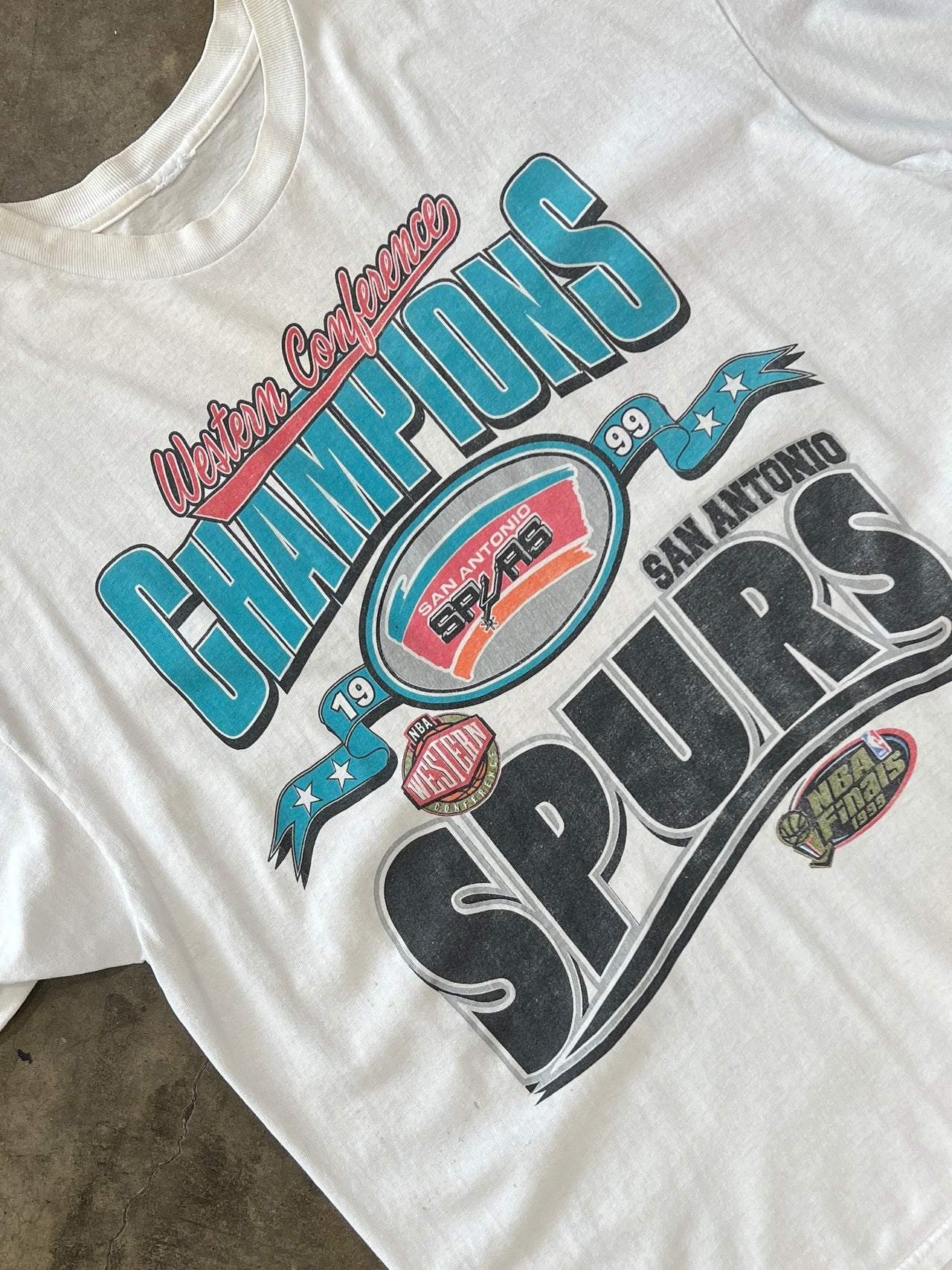 1999 NBA Finals Spurs Western Conference Tee