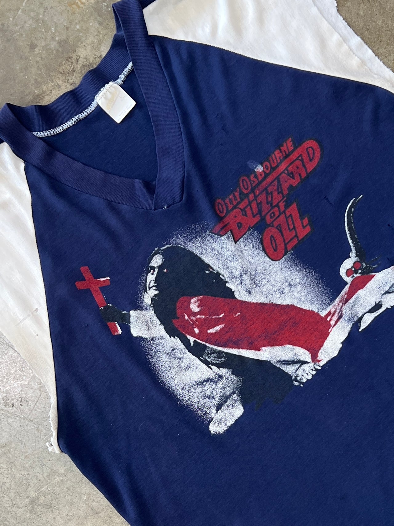 1981 Ozzy Osbourne Blizzard of Ozz Tour Tee