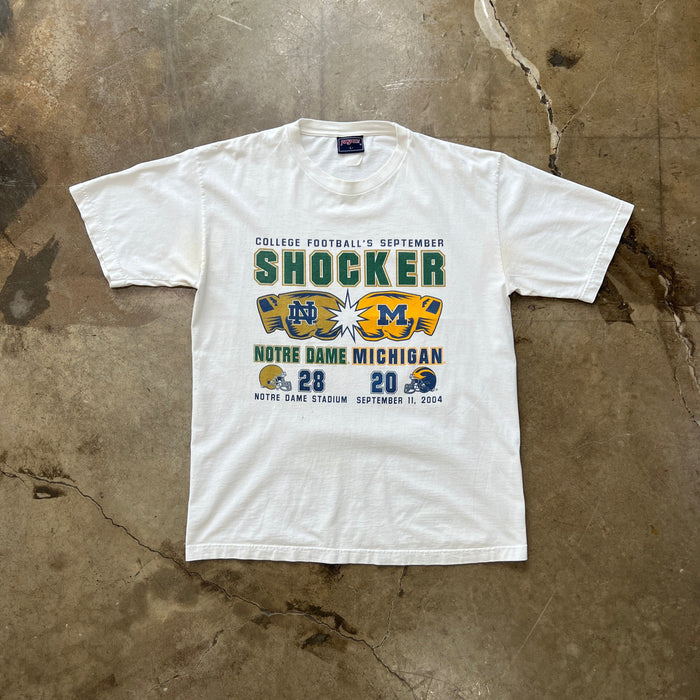 Notre Dame vs. Michigan Football Tee