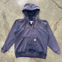 Carhartt Thrashed Quater Zip Hoodie