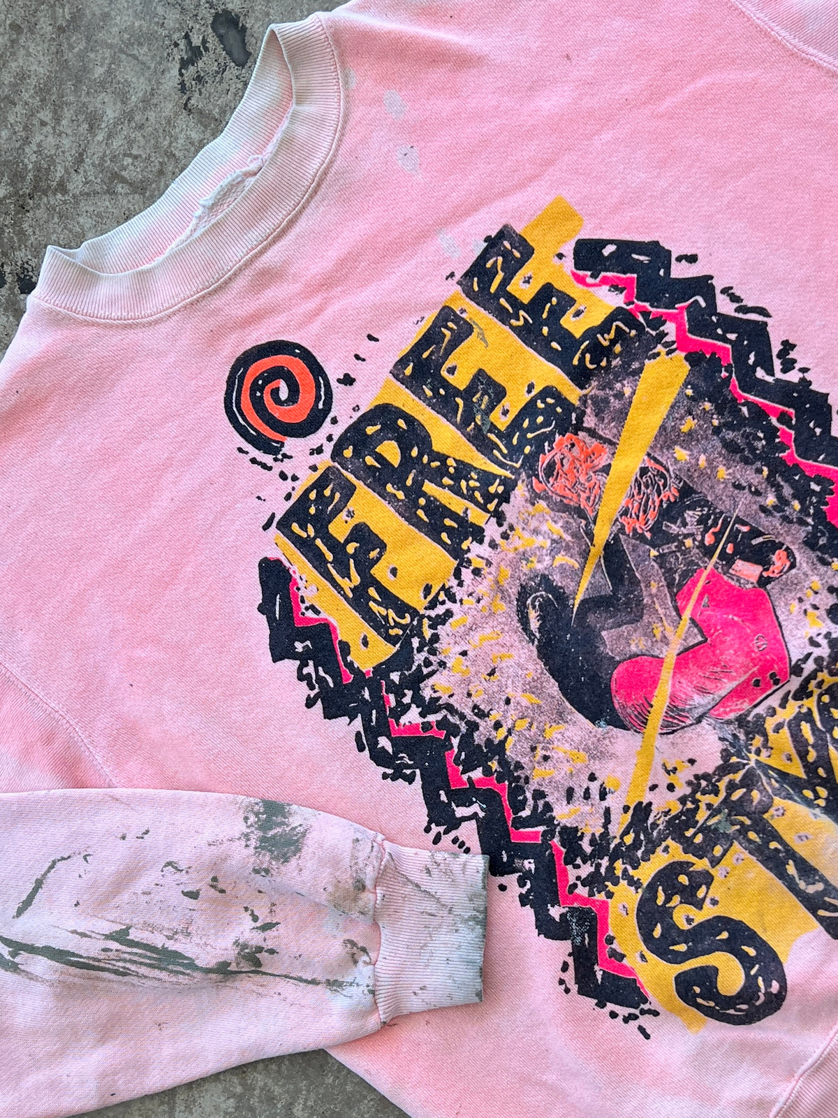 1989 80s Style Snowboarding Free Style Crewneck