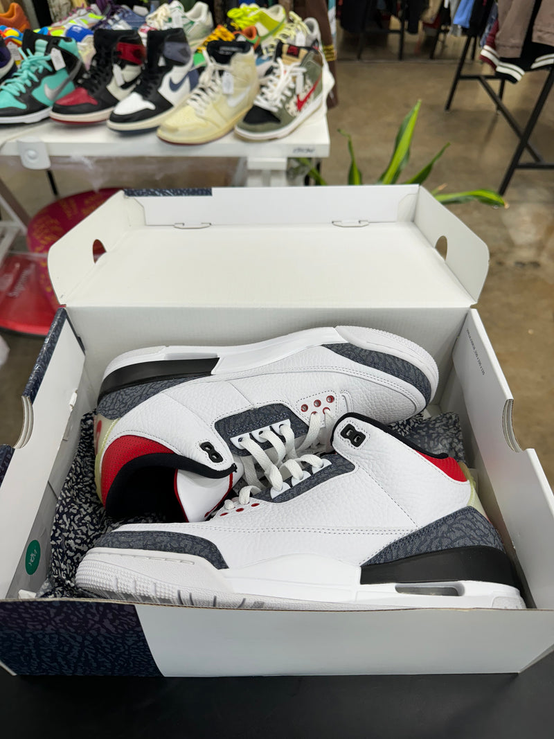 Air Jordan 3 SE Fire Red Denim