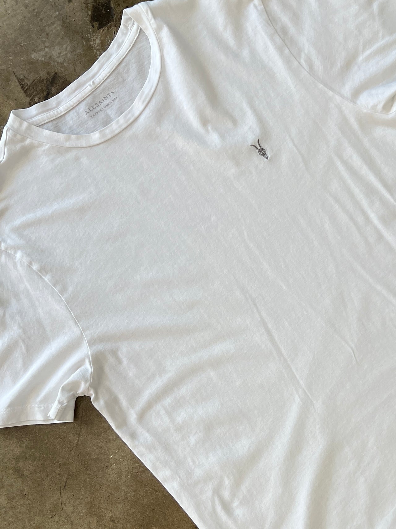 Allsaints Embroidered Logo Tee