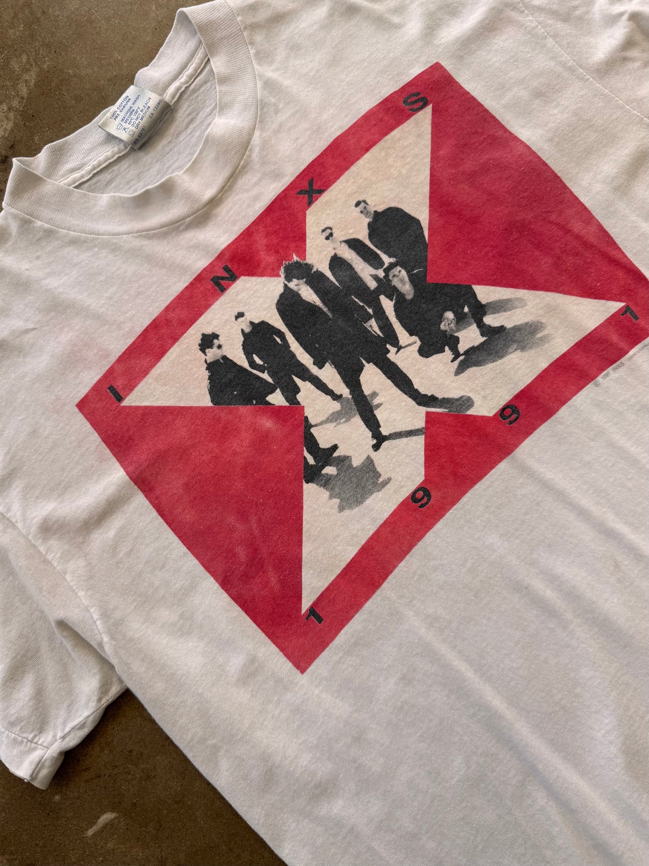 1991 INXS North American Tour Date Tee