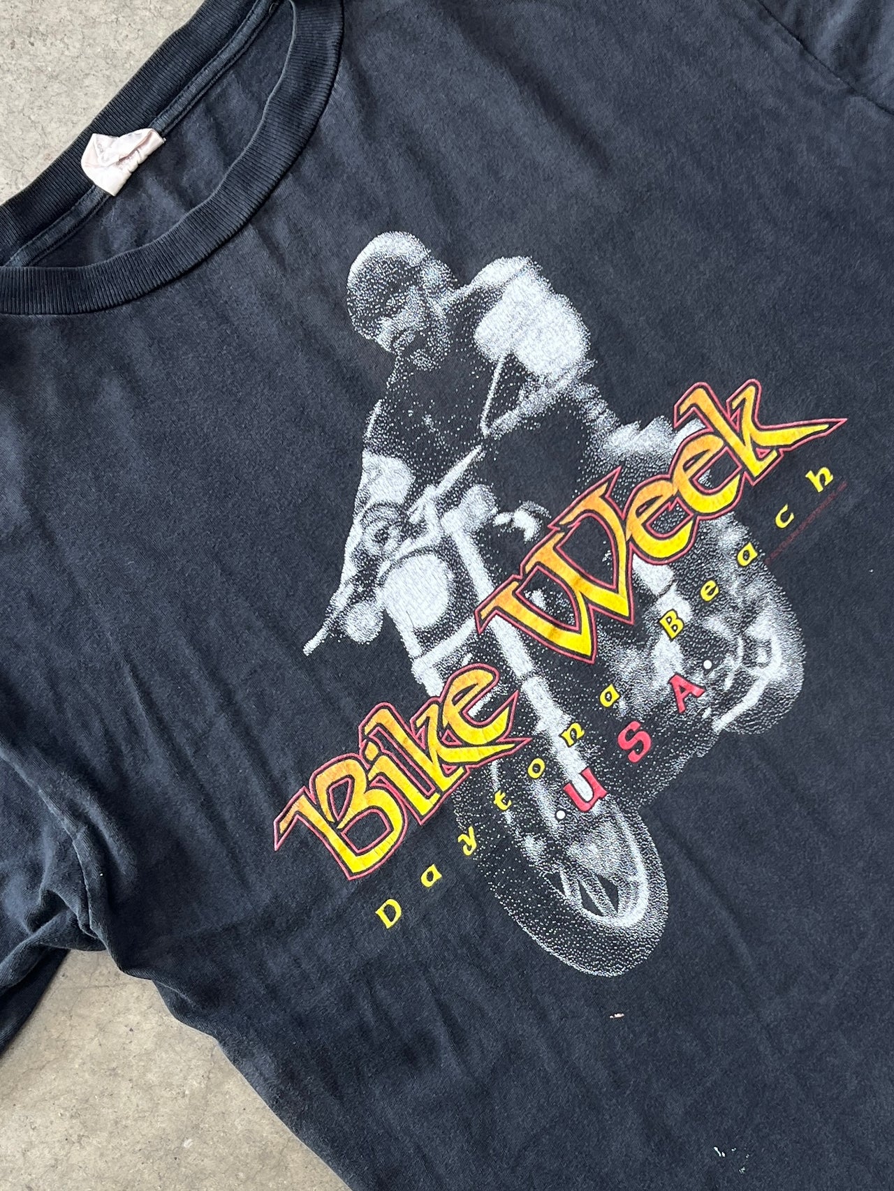1995 Bike Week USA Motorcycles The Champ Tee