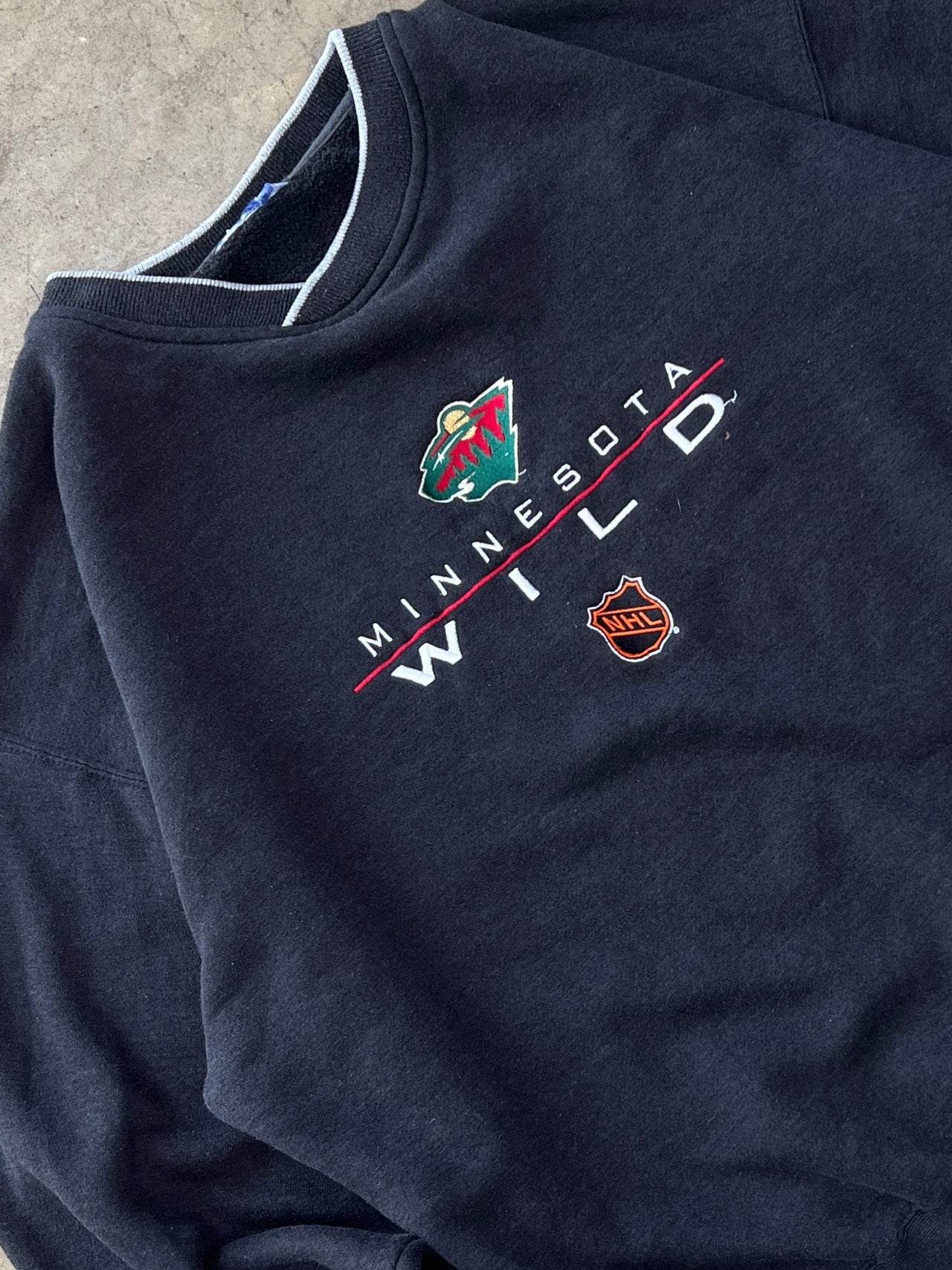 NFL Minnesota Wild V-neck Crewneck