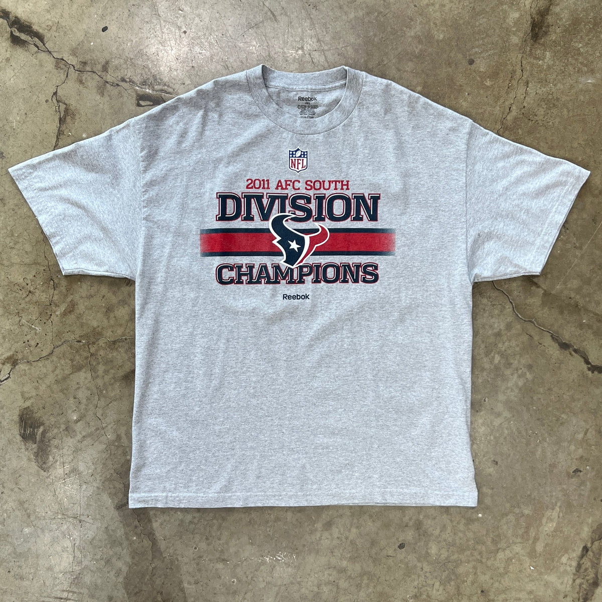 Houston Texans 2011 Division Champions Reebok Tee
