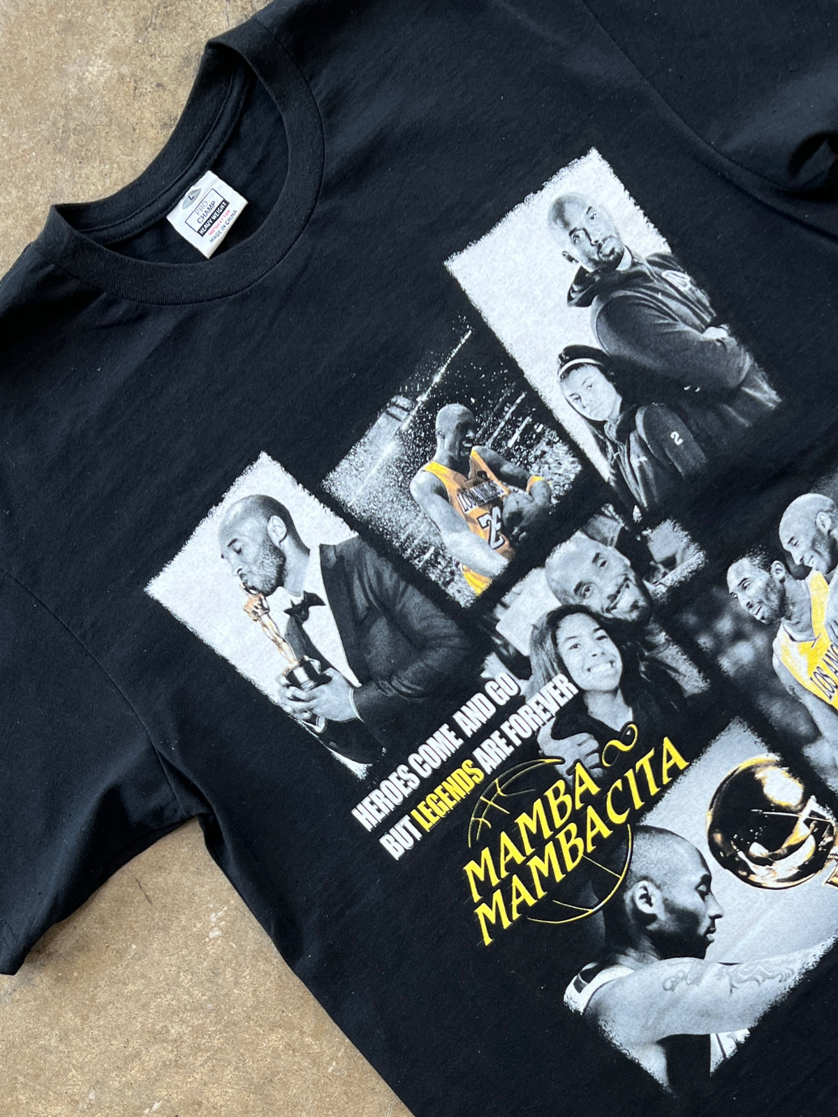 Kobe Mamba and Mambacita Kobe and Gigi Tee