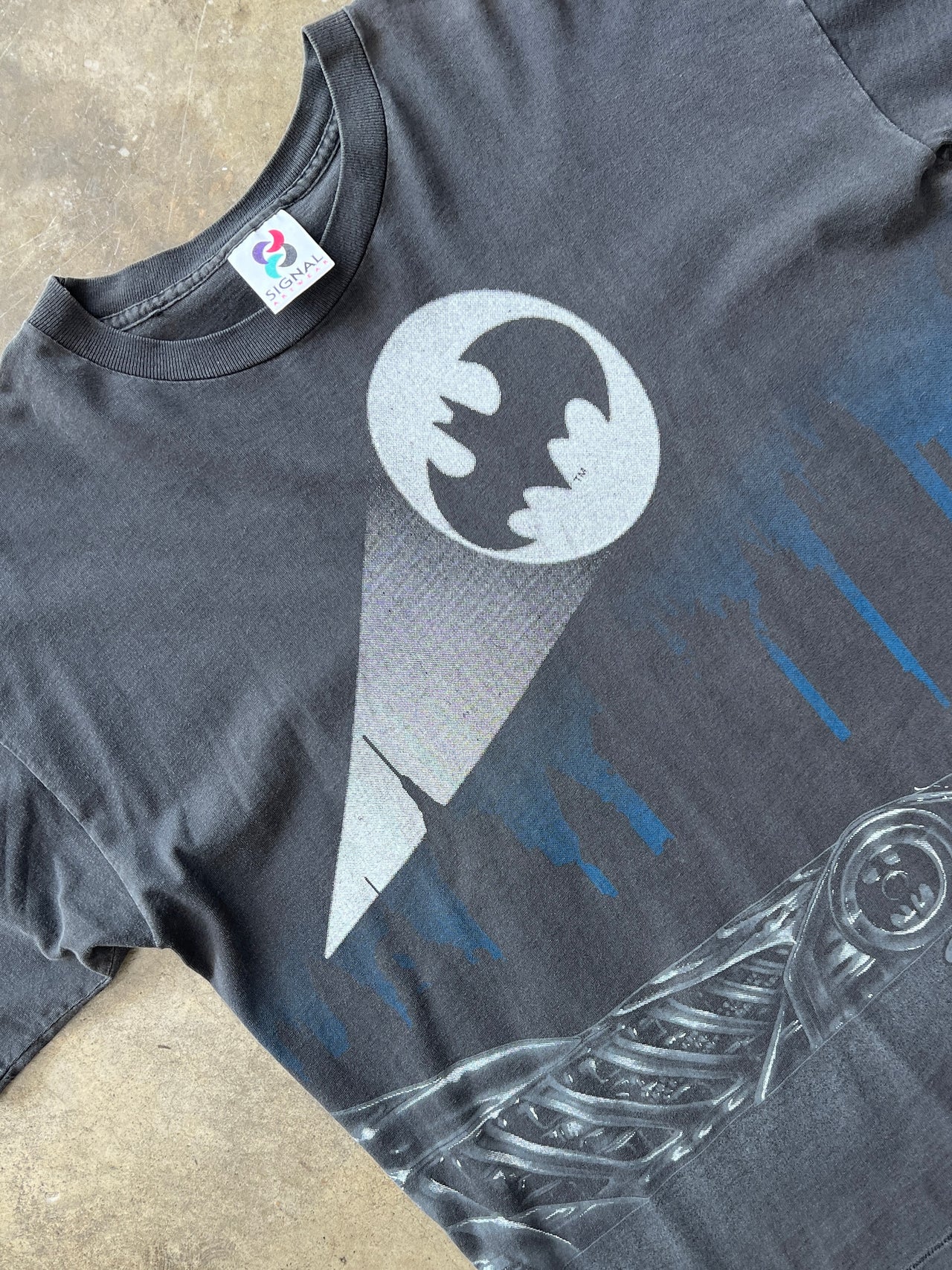 1995 Batman Forever Wraparound Batmobile Single Stitch Tee