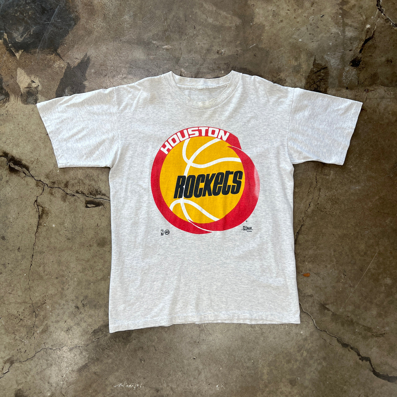 90s Salem Houston Rockets Basketball Tee