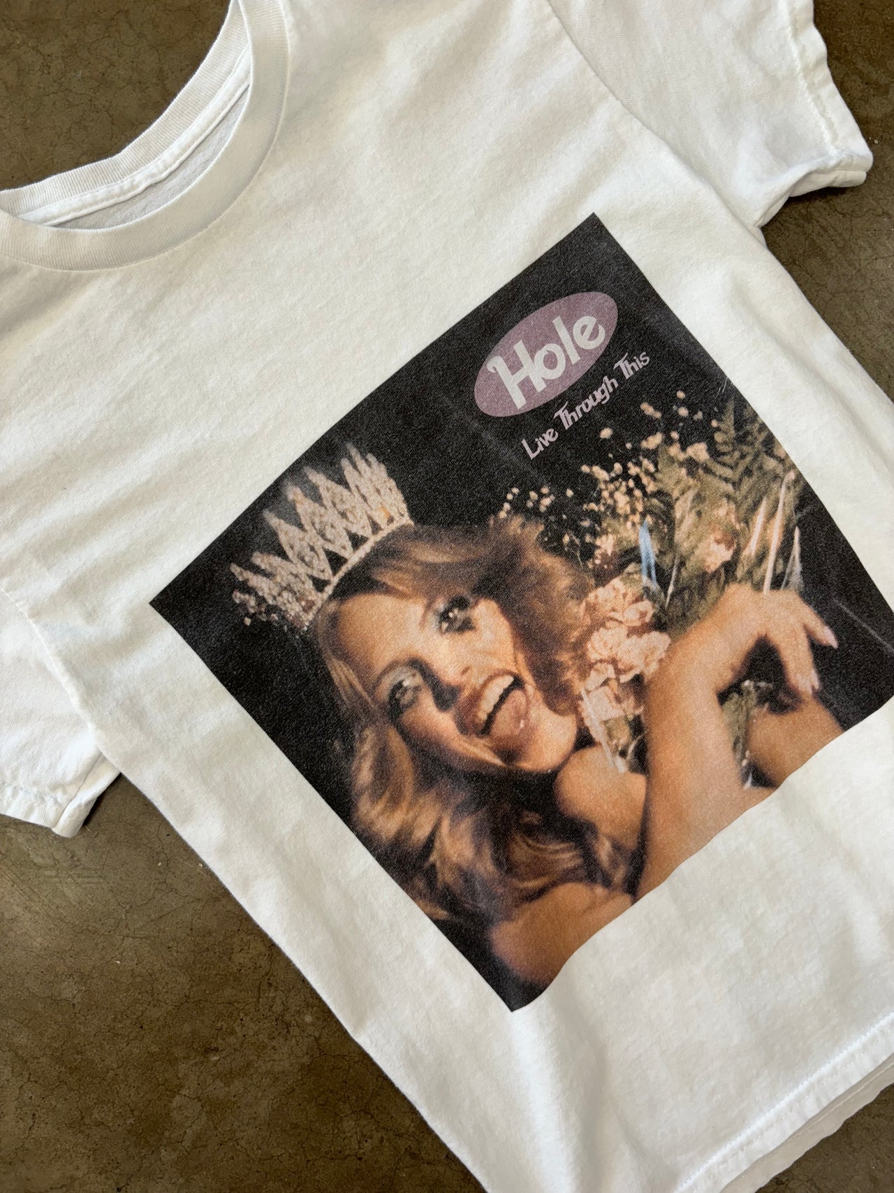 90s Hole Live Through This Album Tee